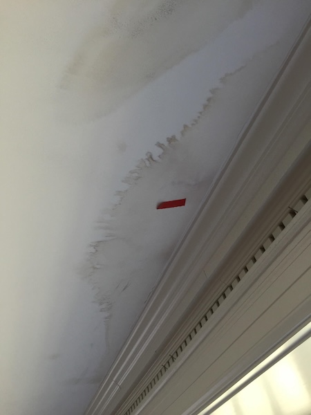 What are the first steps to take after water damage in your home